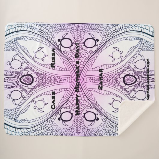 Sherpa Decke Sherpadecke (Vorderseite (Horizontal))