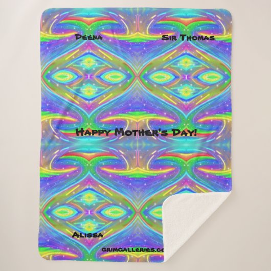 Sherpa Decke Sherpadecke (Vorderseite)