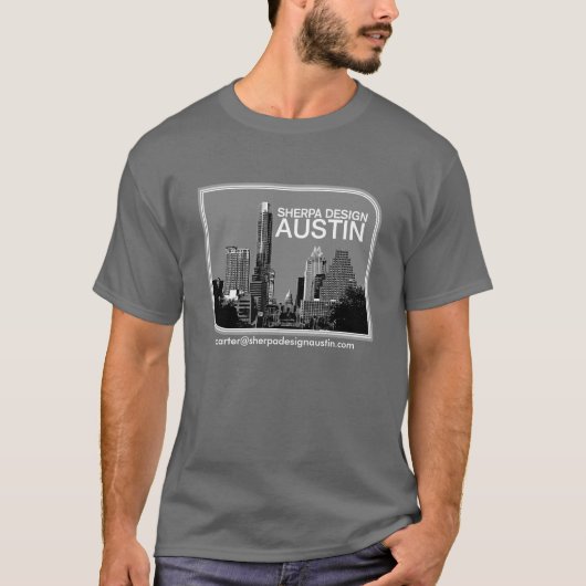 sherpa Entwurf Austin T-Shirt (Vorderseite)