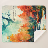 Sherpa Fleece Blanket Sherpadecke (Vorderseite (Horizontal))