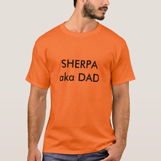 SHERPAaka VATER T-Shirt (Vorderseite)