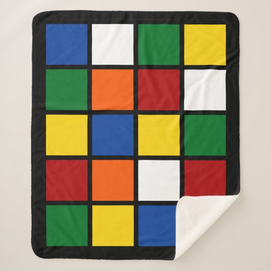 Sherpadecke "Quadro" (Vorderseite)