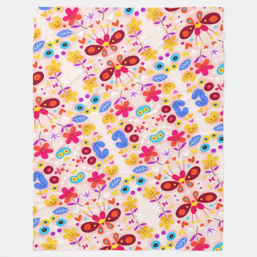 Sherpadecken Fleecedecke (Vorderseite)