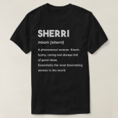 Sherri Name T-Shirt (Design vorne)