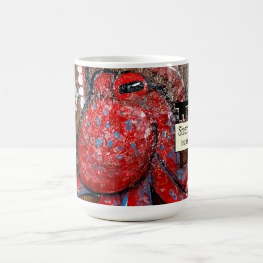 Sherrie's Locker Orange Octopus Tasse (Mittel)