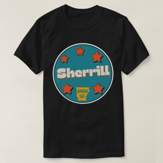 Sherrill, Arkansas T-Shirt (Design vorne)