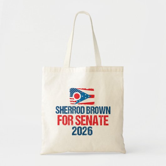 Sherrod Brown for Senate 2026 Election Tragetasche (Vorne)