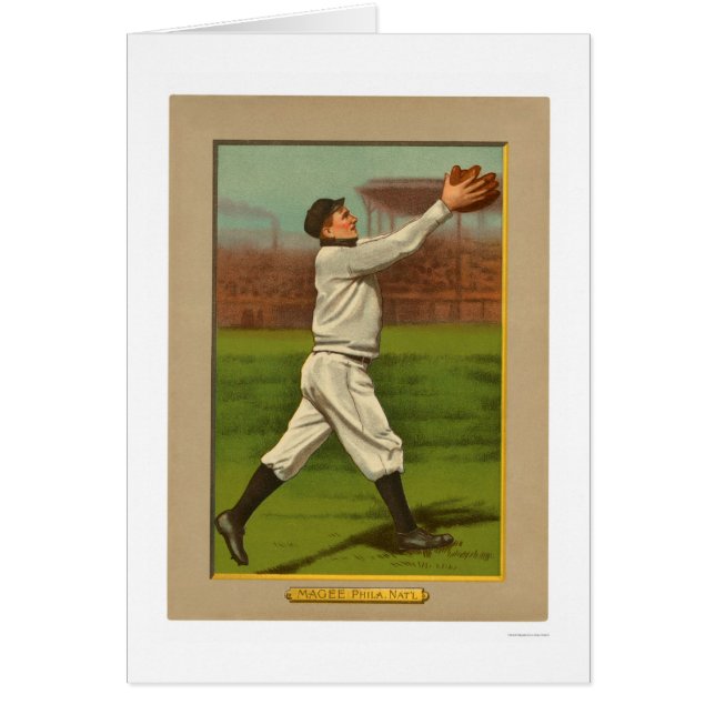 Sherry Magee Phillies Baseball 1911 (Vorne)