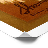 Sherry Magee Phillies Baseball 1911 Poster (Ecke)