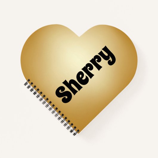 Sherry Notizblock (Vorderseite)