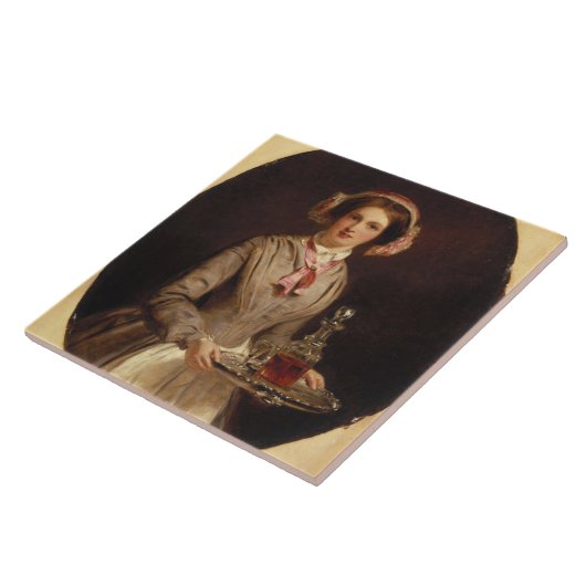 "Sherry-Sir? ", 1853 (Öl auf Leinwand) Fliese (Seite)