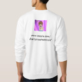 SherryCreatesZazzle Sweatshirt (Rückseite)