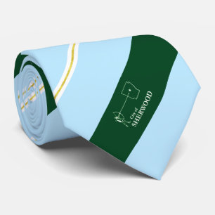 Sherwood (Arkansas) Stadtflagge Schlips Krawatte