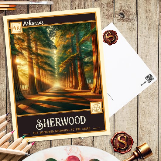 Sherwood, Arkansas | Vintage Postkarte