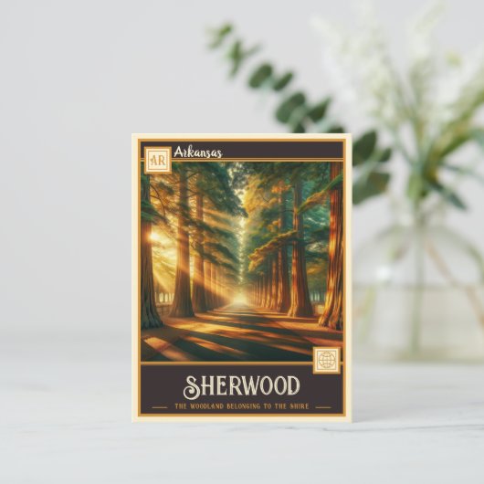 Sherwood, Arkansas | Vintage Postkarte (Stehend Vorderseite)