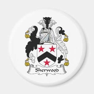 Sherwood Familienwappen Magnet