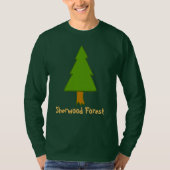 Sherwood Forest, Tree, bearbeiten Text T-Shirt (Vorderseite)
