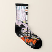 Sherwood Plaza Cotton Socks Socken (Rechts - Außen)