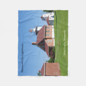 Sherwood Point Leuchtturmdecke Fleecedecke (Vorderseite)