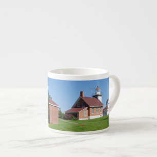 Sherwood Point Lighthouse Geschichte Espresso Tass Espressotasse