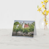 Sherwood Point Lighthouse Karte (Gelbe Blume)