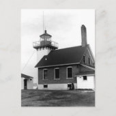 Sherwood Point Lighthouse Postkarte (Vorderseite)