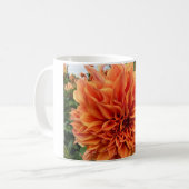 Sherwoods Peach Dahlia Kaffeetasse (Vorderseite Links)