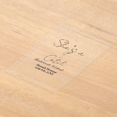 She's a catch champagne bottle bachelorette weeken acryleinladungen (Ablage )