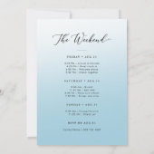 She's a Catch Coastal Lobster Bachelorette Weekend Einladung (Rückseite)