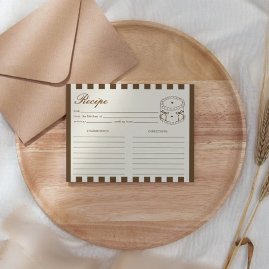 She's A Tini Bit Older Coffee Cake Birthday Recipe Begleitkarte