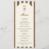 She's A Tini Bit Older Coffee Martini Birthday Menükarte (Vorderseite)