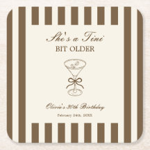 She's A Tini Bit Older Coffee Martini Birthday