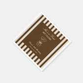 She's A Tini Bit Older Coffee Martini Birthday Serviette (Ecke)