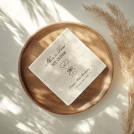 She's A Tini Bit Older Coffee Martini Birthday Serviette