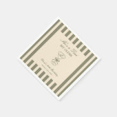 She's A Tini Bit Older Coffee Martini Birthday Serviette (Ecke)