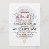 She's Been Scooped Up Ice Cream Bridal Shower Einladung (Vorderseite)