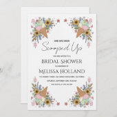 She's Been Scooped Up Ice Cream Bridal Shower Einladung (Vorne/Hinten)