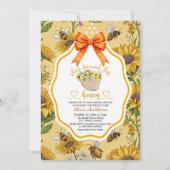 Shes fand ihr Honey QR Code Brautparty Einladung (Vorderseite)