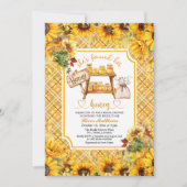 Shes fand ihr Honey QR Code Brautparty Einladung (Vorderseite)