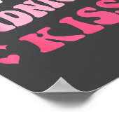 She's My Midnight Kiss Saying Romantic Couple New  Poster (Ecke)