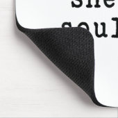 She's My Soulmate I Don't Know Him Funny Matching Mousepad (Ecke)
