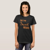 She's My Sweet Potato I Yam  Couples Thanksgiving T-Shirt (Vorne ganz)
