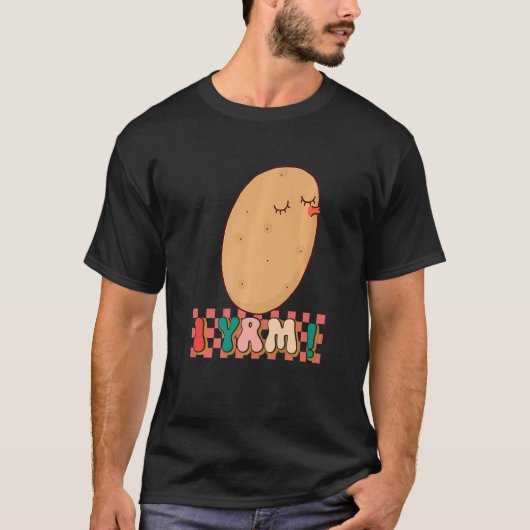 She's My Sweet Potato I Yam Matching Couples Groo T-Shirt (Vorderseite)