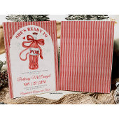 She's Ready To Pop Baby shower Einladung