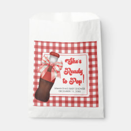 She's Ready to Pop Baby Shower Geschenktütchen
