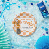 She's Ready to Pop Baby Shower Pappteller (Party)