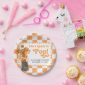 She's Ready to Pop Baby Shower Pappteller (Party)