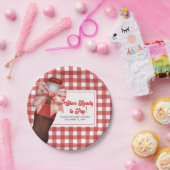 She's Ready to Pop Baby Shower Pappteller (Party)