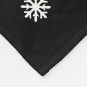 She's So Sweet Funny Gingerbread Couples Christmas Fleecedecke (Ecke)