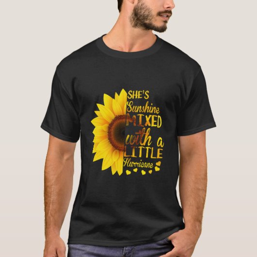She'S Sunshine Mixed With A Little Hurricane T-Shirt (Vorderseite)